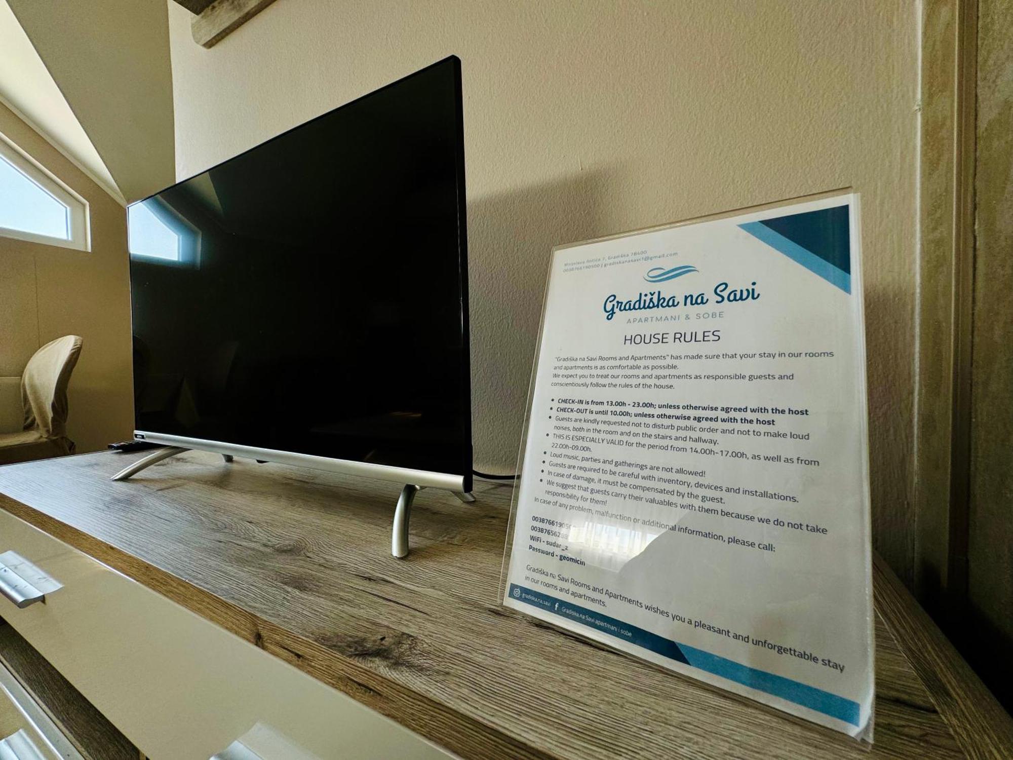 Gradiska Na Savi Apartmani I Sobe Экстерьер фото